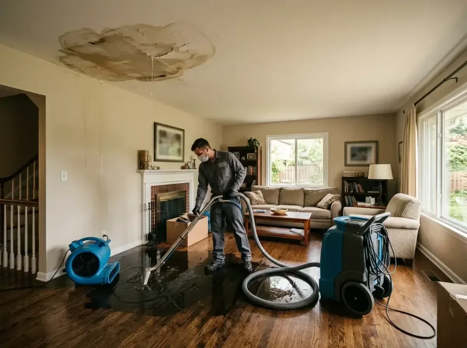 attic-pipe-burst-ceiling-drip-008 — frequently asked questions, Water Damage Restoration & Carpet Care in New Madrid, MO